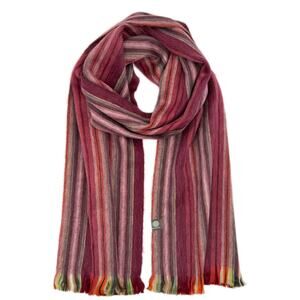 Shupaca Womens multi color Alpaca Pomegranate Soft Winter Casual Scarf NEW